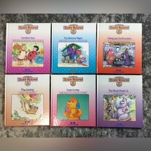 Vintage Teddy Ruxpin Bear Books Bundle of 6